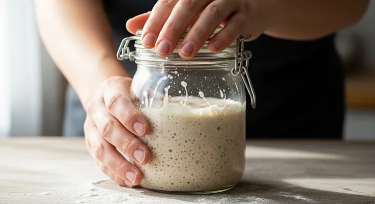 Por que fechar o pote do levain cedo demais sabota a multiplicação celular