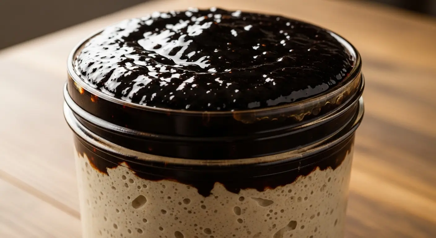 O sinal que ninguém decifra o que aquele líquido escuro revela sobre a senescência metabólica do seu fermento