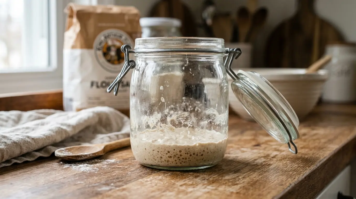 Levain que não dobra de volume
