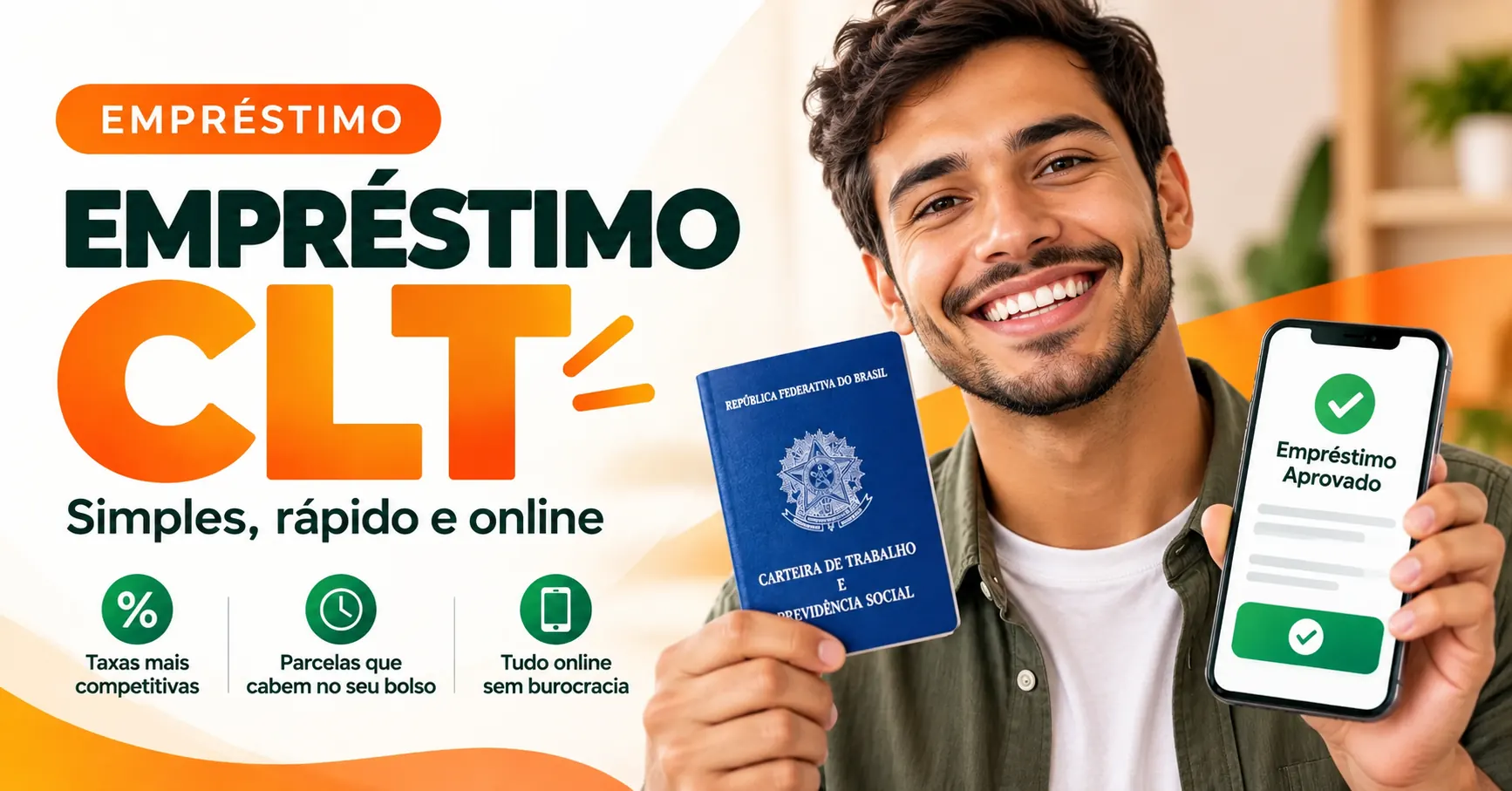 Empréstimo CLT para trabalhadores com carteira assinada